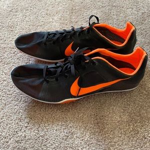 Never Worn Nike Zoom Victory Size 10.5 with Spike Bag, Wrench, And Pins